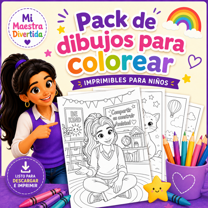Pack para colorear